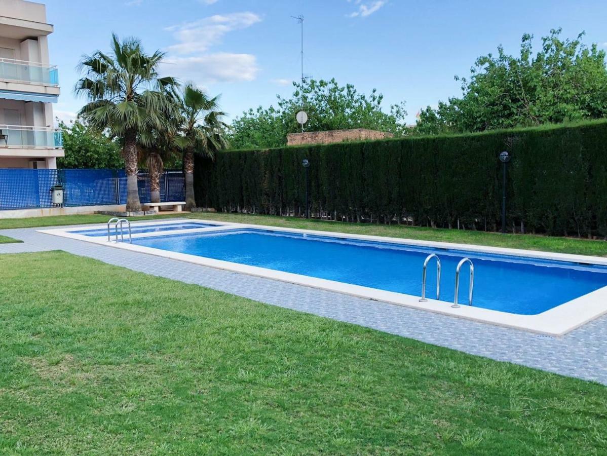 Luminoso Apartamento Con Piscina En Playa Morro De Gos Oropesa del Mar Esterno foto