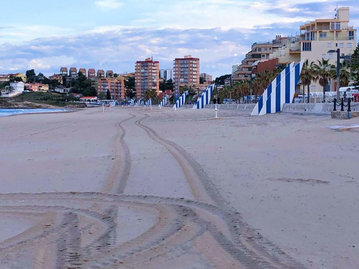 Luminoso Apartamento Con Piscina En Playa Morro De Gos Oropesa del Mar Esterno foto