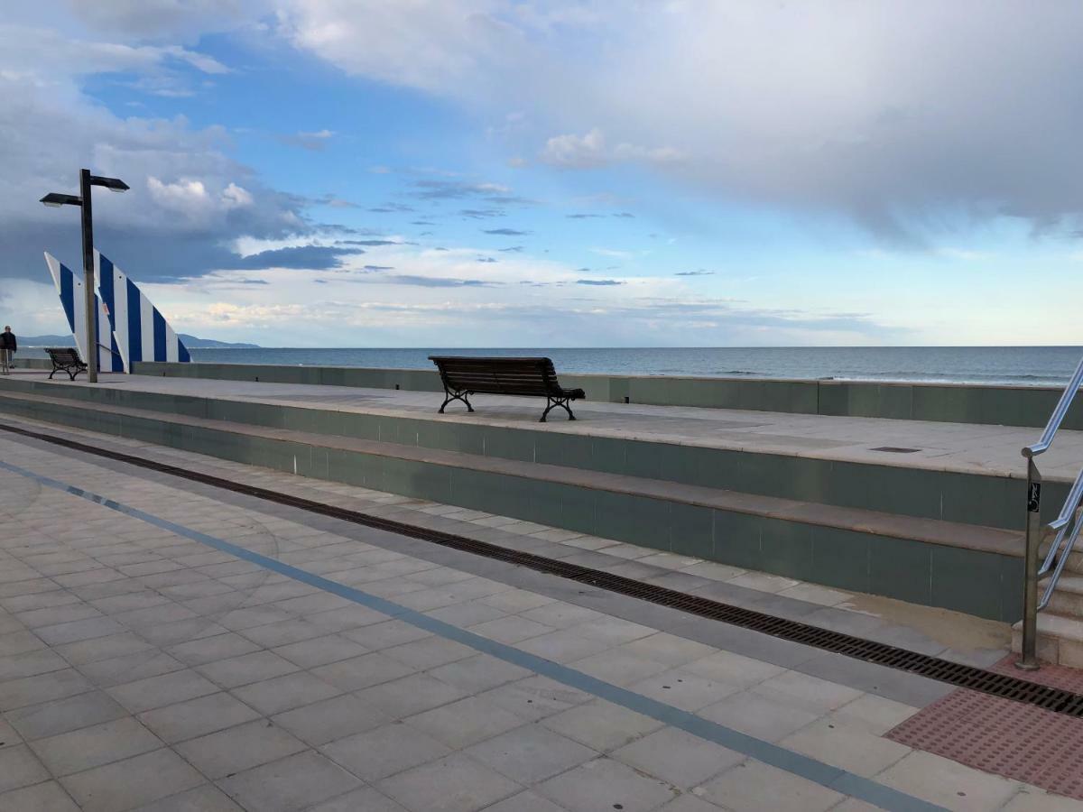 Luminoso Apartamento Con Piscina En Playa Morro De Gos Oropesa del Mar Esterno foto